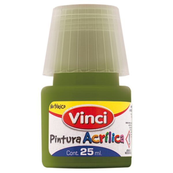 Pintura Acrilico 25ml Verde Hoja
