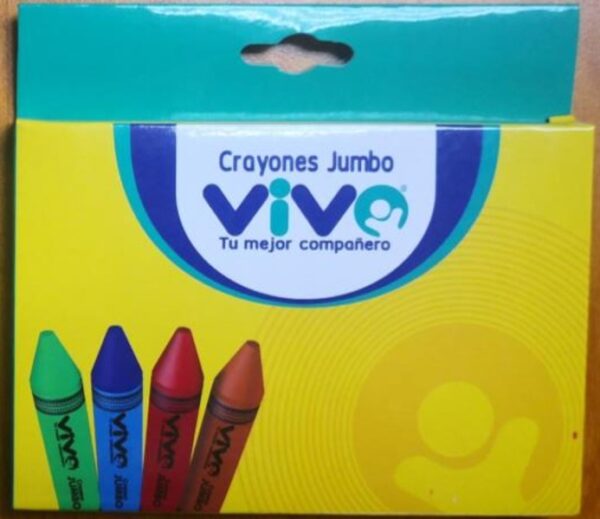 Crayon De Cera Jumbo 1/12