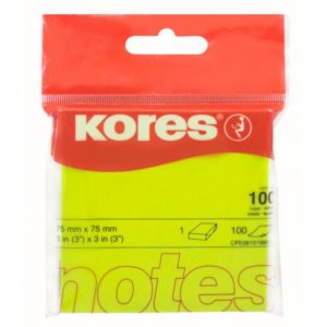 Notas Adhesivas Verde Neon