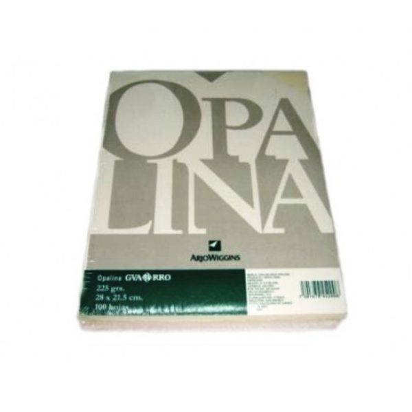 Cartulina Opalina Lino T/C 225G 100H