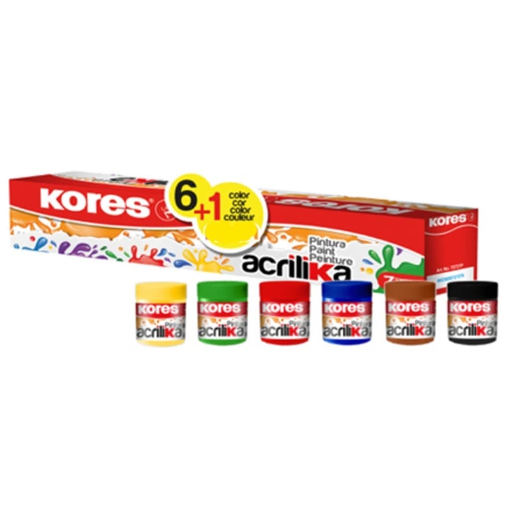 Pintura Acrilica 6+1 20ml - Pacasa