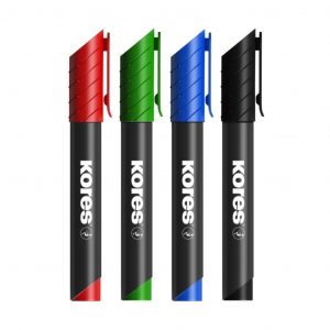 Marcadores Permanente 4 colores