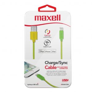 Cable 10 Pies Usb Amarillo/Verde