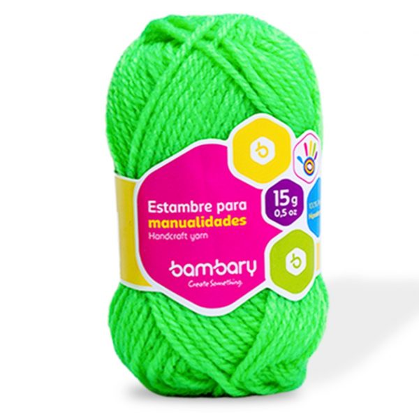 Lana P/Bordar Verde Neon