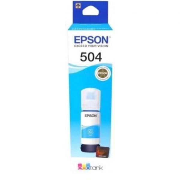 Tinta Epson T504 Cyan 7ml