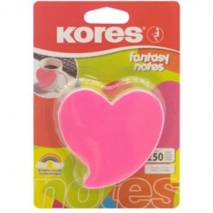Notas Adhesivas Corazon Neon