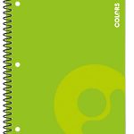 Cuaderno Espiral 2 Materia Rayado