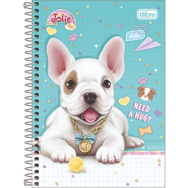 Cuaderno Espiral 10 Materia Jolie Pet