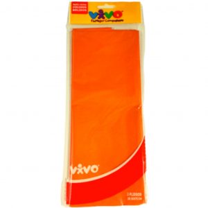 Papel China Naranja 1/3