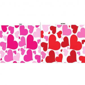 Cartulina Corazones 47X67Cm