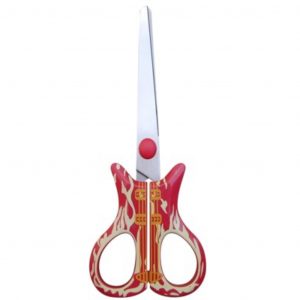 Tijera Guitarra Roja