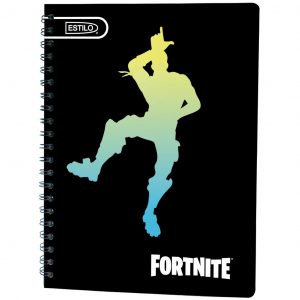 Cuaderno Espiral Fortnite