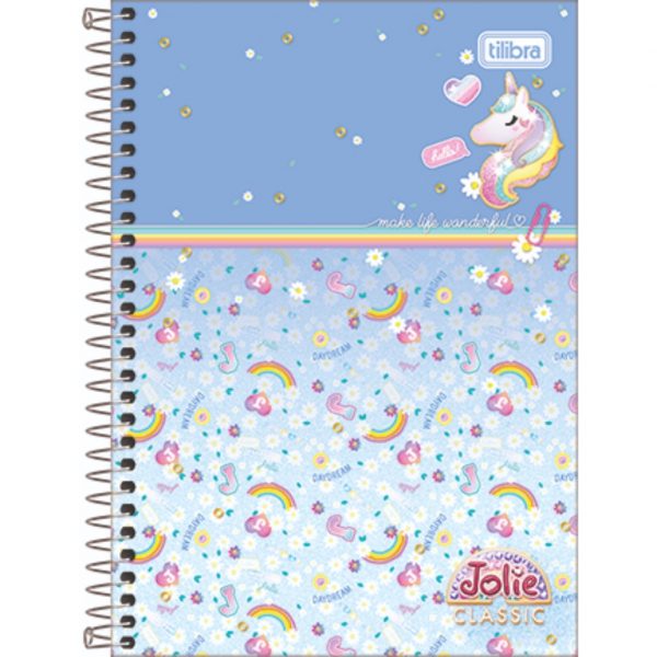 Cuaderno Espiral 10 Materia Jolie 160H