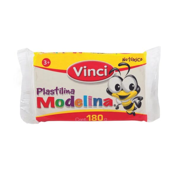 Plasticina Marq. Blanco 180g
